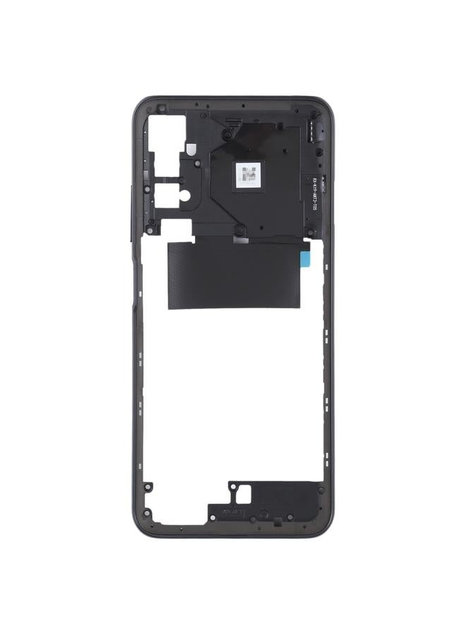 Original Middle Frame Bezel Plate for Xiaomi Redmi Note 10 5G / Redmi Note 10T 5G M2103K19G, M2103K19C(Black) - Image 3