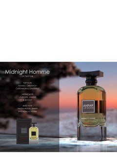 Anfar Anfar London - Midnigth Homme Intense for Men - 3.4 oz Extrait De Parfum Spray  - Image 3