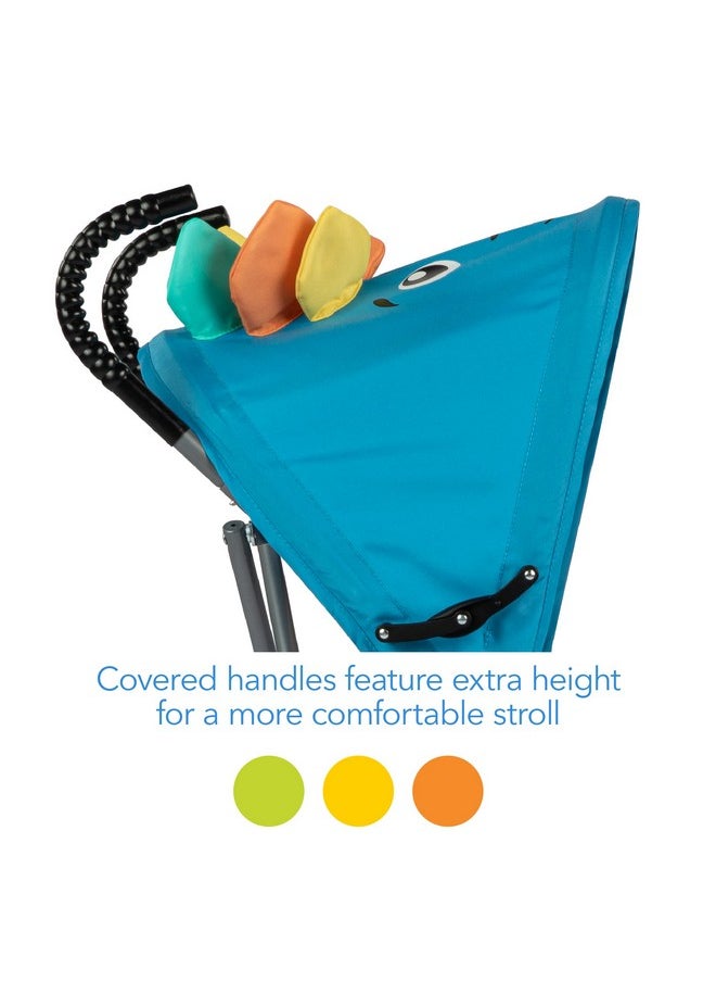 COSCO Cosco Character Umbrella Stroller, Easy to Store Anywhere with its Compact Umbrella fold, Stewie Stegosaurus  - Image 4