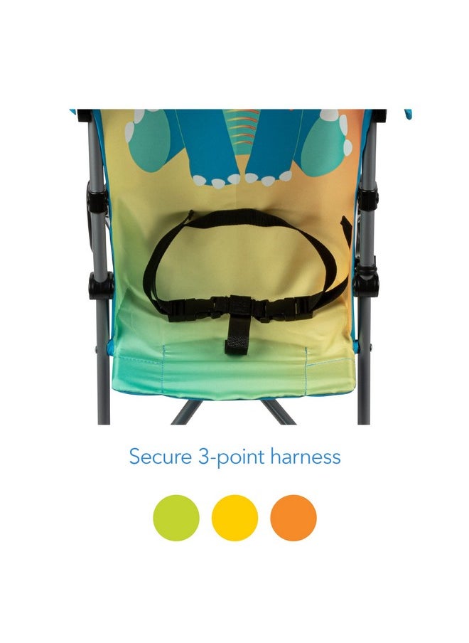COSCO Cosco Character Umbrella Stroller, Easy to Store Anywhere with its Compact Umbrella fold, Stewie Stegosaurus  - Image 1
