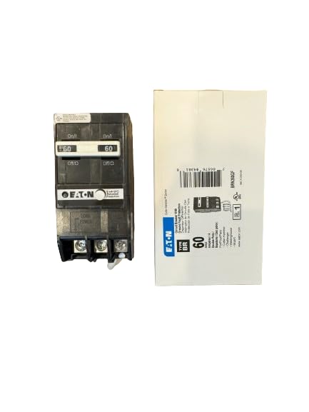 Eaton Brn260Gf 2 Pole 60 Amp 120/240 V Br Gfci Circuit Breaker Replaces Gftcb260 - Image 2
