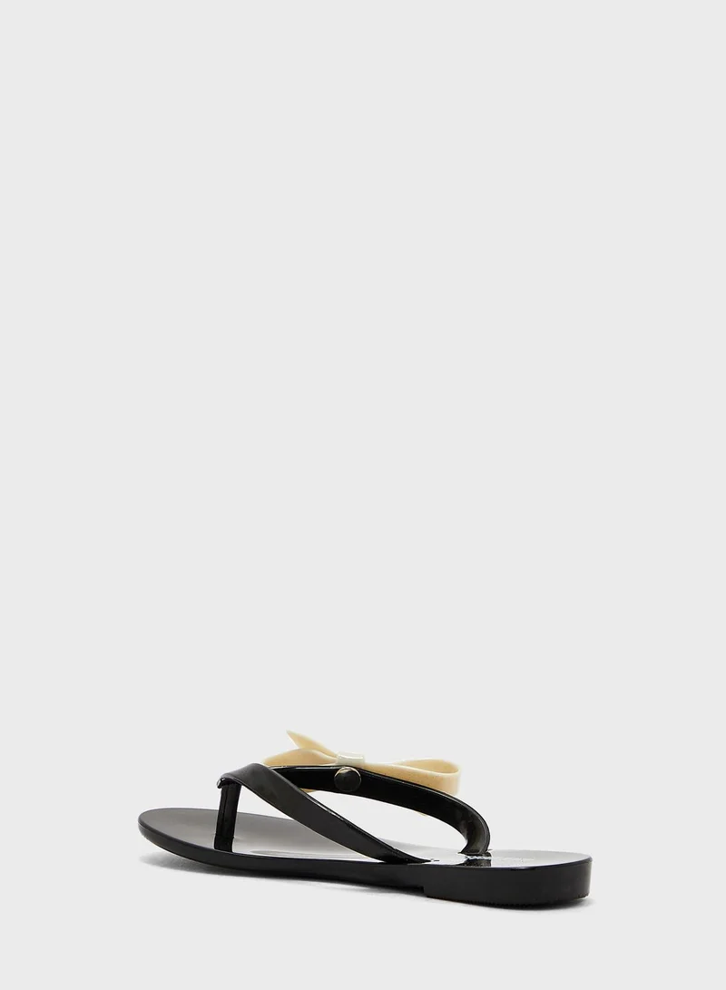 Mini Melissa Kids Harmonic Sweet Flip Flops