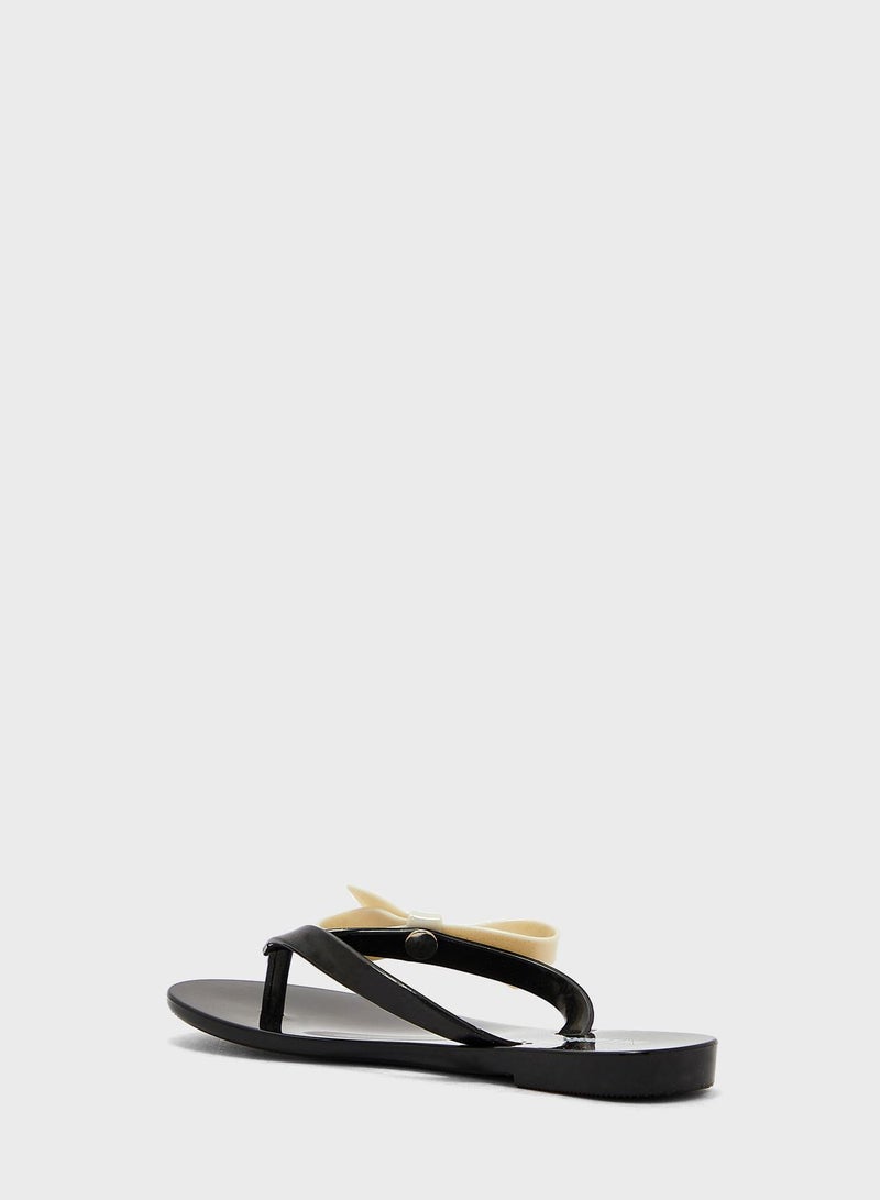 Mini Melissa Kids Harmonic Sweet Flip Flops - Image 3