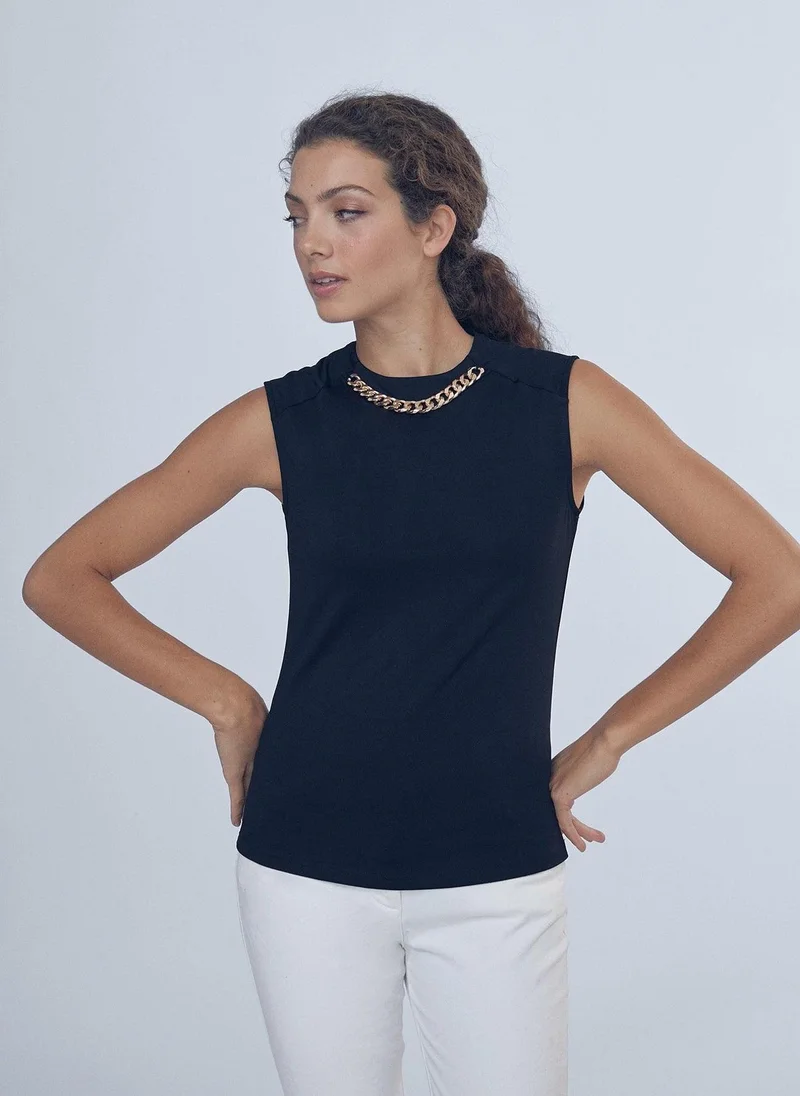 Lola Casademunt Top with chain straps