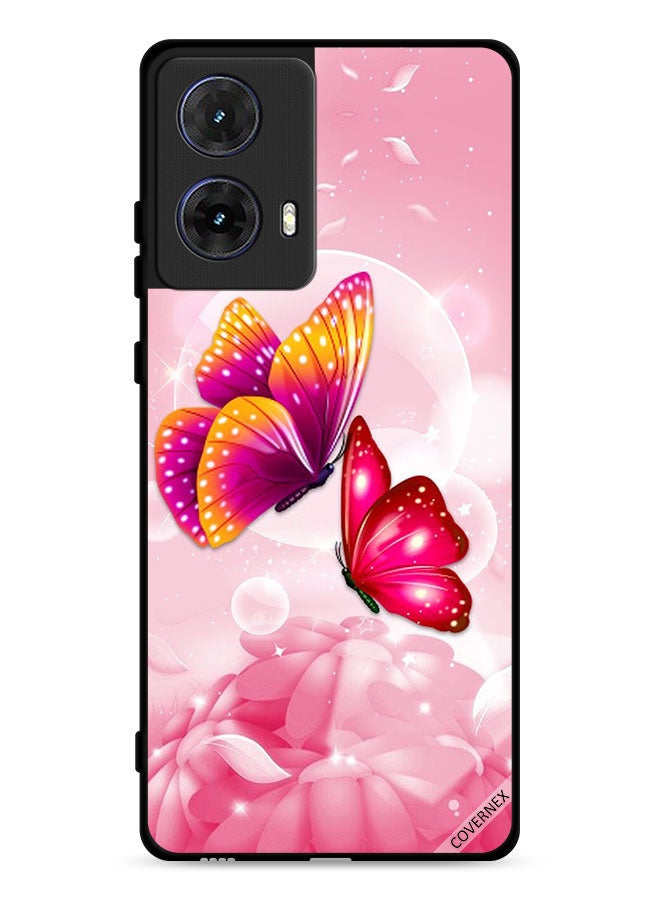 Covernex Motorola Moto G85 5G Protective Case Cover Cute Butterflies - Image 1