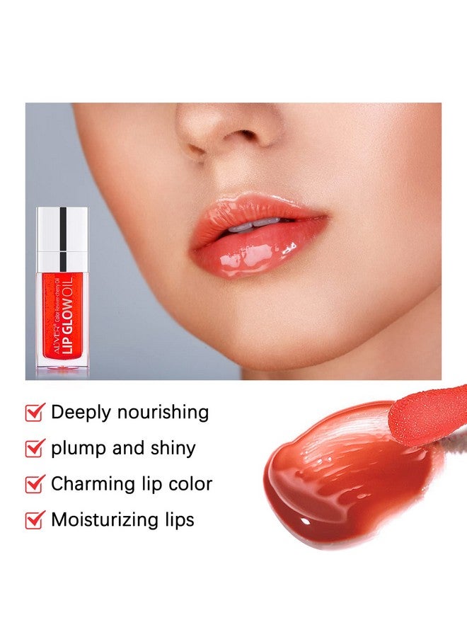 سيفودون ملمع الشفاه المرطب بزيت توهج الشفاه - مجموعة تلوين الشفاه المقاومة للماء وطويلة الأمد (Cheery) - Image 4