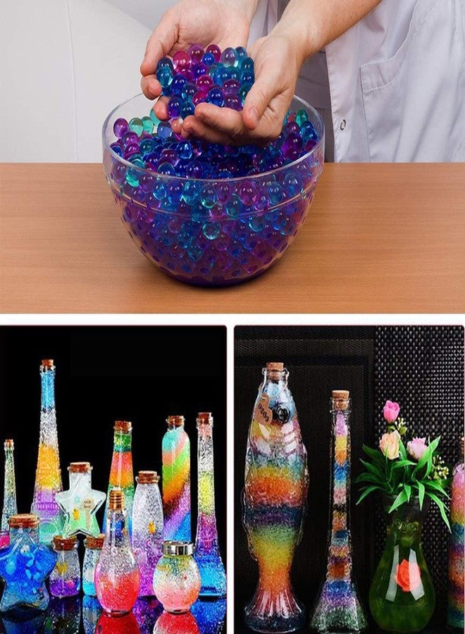 VO design Promote Trader Water Jelly Ball Crystal Mud Soil Gel Beads Magic Balls Colorful Beads For Modern Flower Vase/Aquarium Décor (12 Oz Pack) - Image 3
