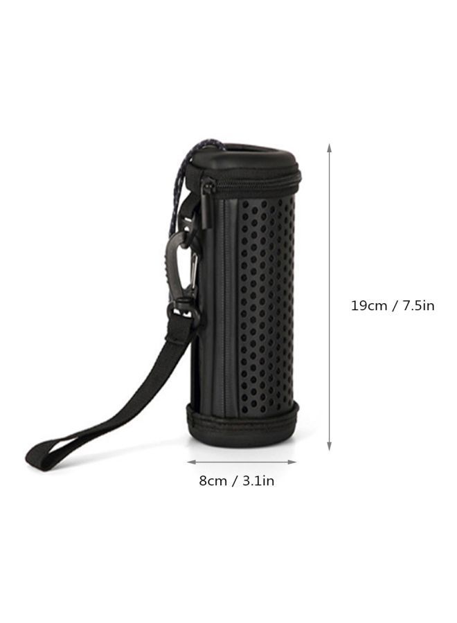 NIBEMINENT Protective Case Cover For JBL Flip4 Black  - Image 5