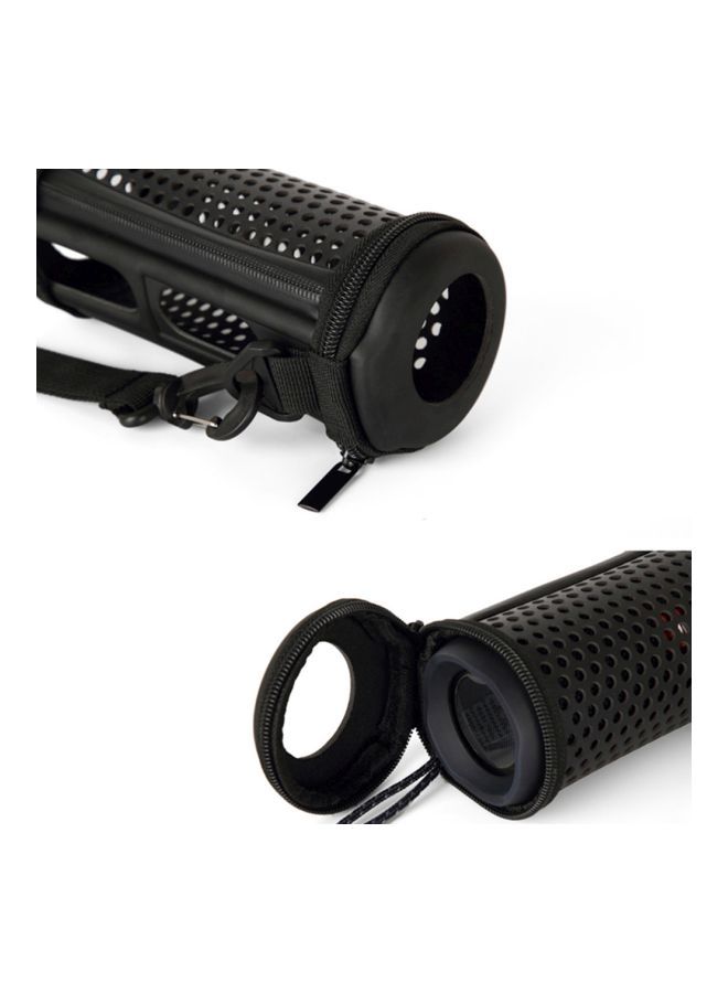 NIBEMINENT Protective Case Cover For JBL Flip4 Black  - Image 4
