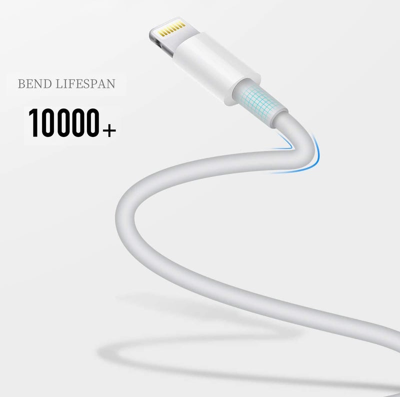 Wahbite Lightning to 3.5mm Audio Cable Compatible with iPhone 13/12/11/XR/XS/X/8/7/6 Plus/SE 2, iPad - Image 3