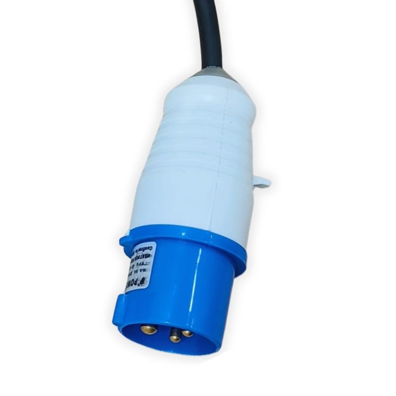 16 Amp Industrial Socket to 3 PIN Socket Converter | Electric Vehicle Charger | Bharat AC Charger | Car and Bike Converter (Waterproof) - Image 2