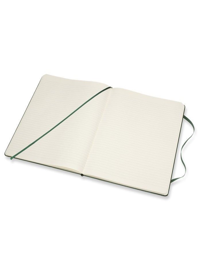 MOLESKINE XL Notebook Ruled Pages Myrtle Green Hard Cover 240 Pages - Image 3