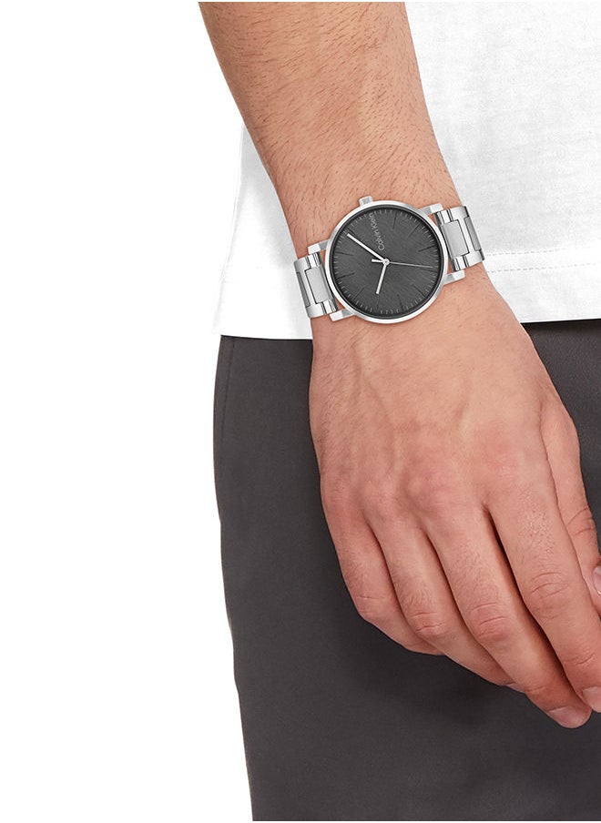 CALVIN KLEIN - Men Analog Round Shape Stainless Steel Wrist Watch 25200256 43 mm - Image 1