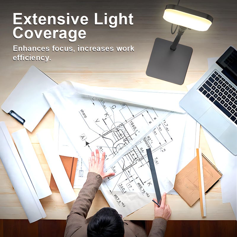 Mojimdo Video Conference Lighting, 180 LED Video Light with 3 Color & 5 Brightness & Timmer for Video Recording, Webcam Light Phone Holder for Laptop Computer Online Meeting, Video Calls, Live Streaming - Image 4