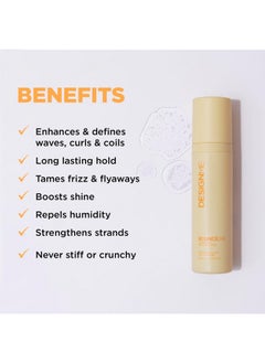 Design.ME BOUNCE.ME Curling Gel Spray by DESIGNME | Frizz-Free Curl Defining Gel - Refresh Curls, Waves, Coils | Non-Crunchy, Non-Sticky Formula - Climate Control Styling, 7.77Oz  - Image 2