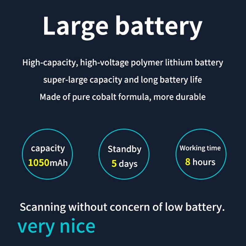 Scan Reading Pen, Reading Pen for Dyslexia, OCR Translation Pen Scanner, Offline Online Portable 2 Way Language Translator Device 5.0in Ultra Big Screen - Image 4
