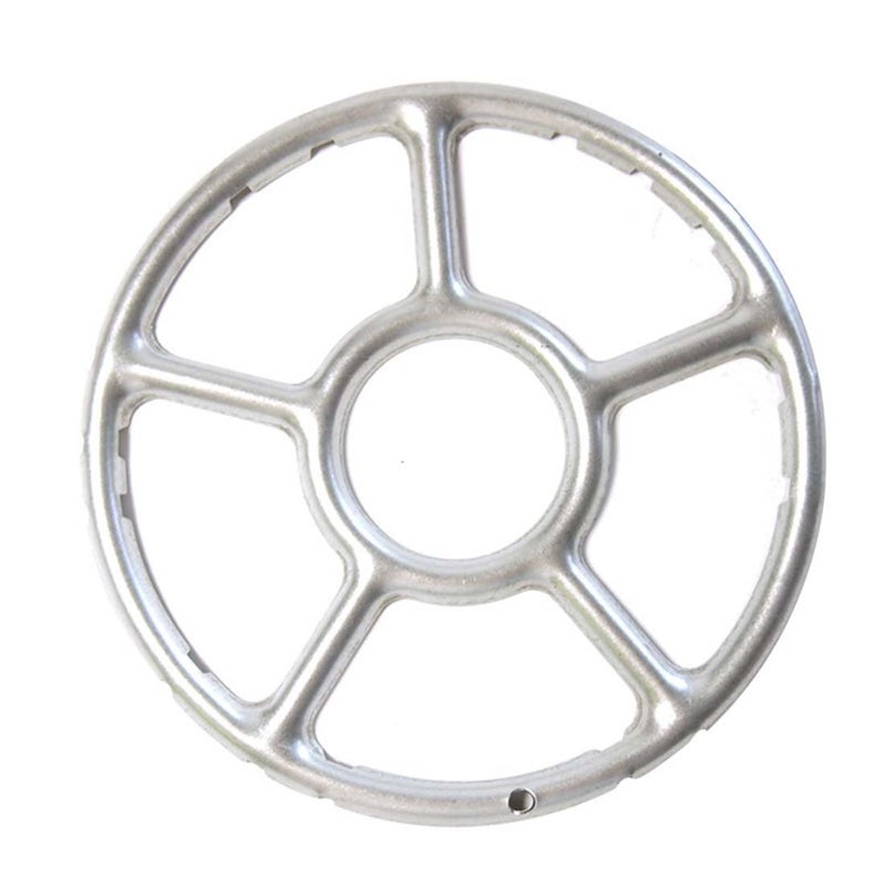 ToSSme Multi-Function Gas Ring Reducer Trivets Stove Top Hob Cooker Heat Simmer Coffee Pots 6-Inch Alloy - Image 2