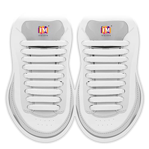 INMAKER No Tie Shoelaces for Kids and Adults, Elastic Shoelaces for Sneakers - Image 1