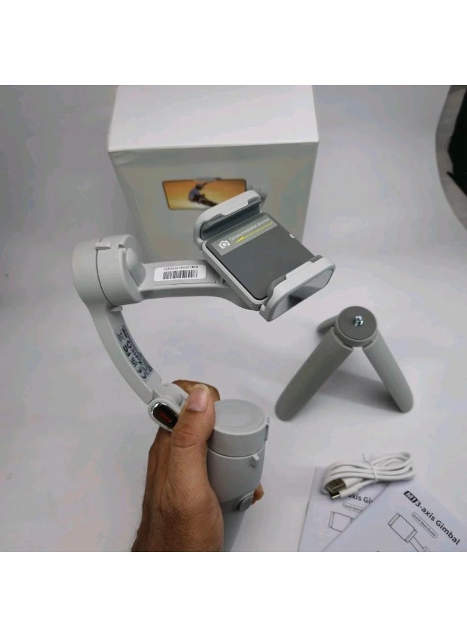 MHR 3-Axis Smartphone Gimbal Stabilizer, Handheld Anti-Shake Video Stabilizer with Face Tracking, Object Tracking & Gesture Control for Vlogging, YouTube & Travel - Image 4