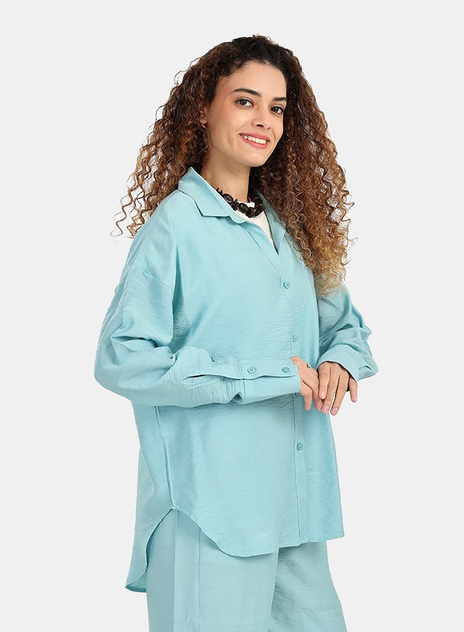 Carina Dropped Shoulder Lounge Shirt - Image 2