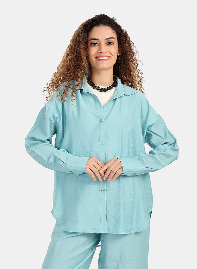 Carina Dropped Shoulder Lounge Shirt - Image 1