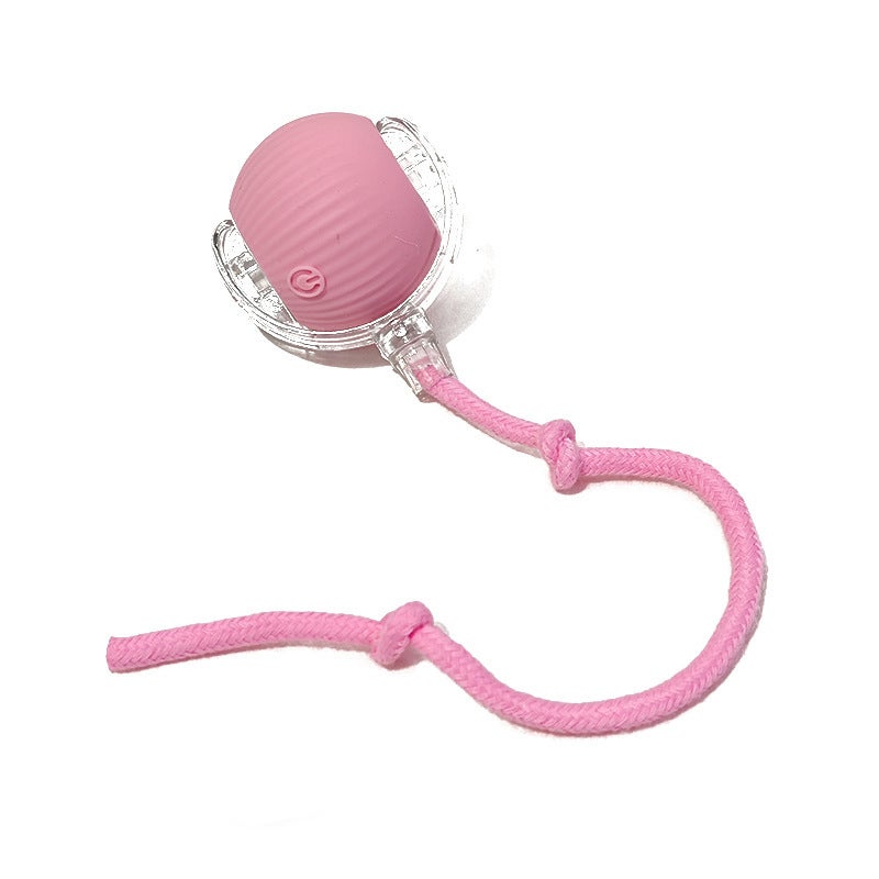 كرة قطط تفاعلية، كرة تتحرك تلقائيًا مع شحن USB للعب داخل المنزل، لعبة ألغاز لتخفيف الملل للقطط (اللون: متعدد الألوان) - Image 1