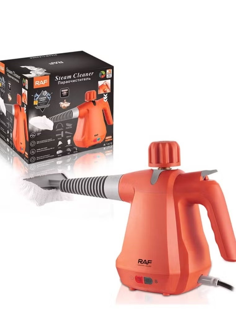 RAF Portable Steam Cleaner for Floors, Upholstery, and Grout - 7-Piece Set - Image 1