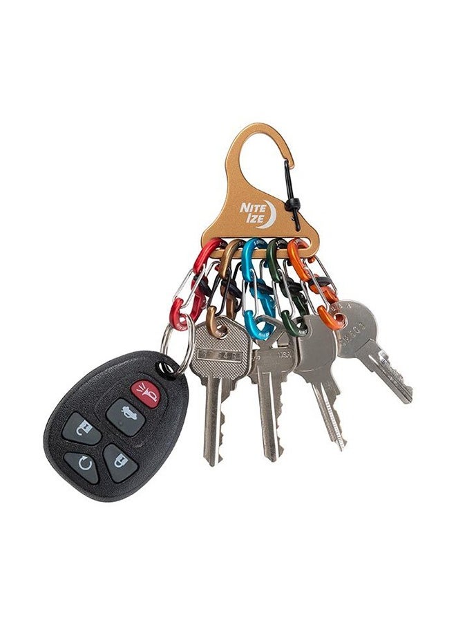 NiteIze KeyRack Locker® S-Biner® ألومنيوم - متنوع  - Image 1