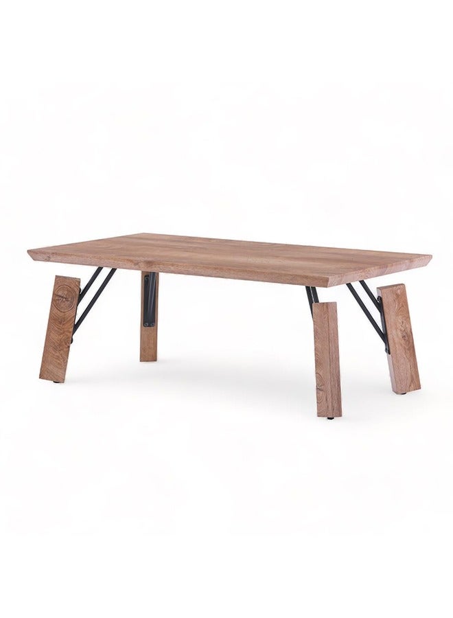 Home Canvas طاولة قهوة طبيعية من قماش HC Home - Image 2