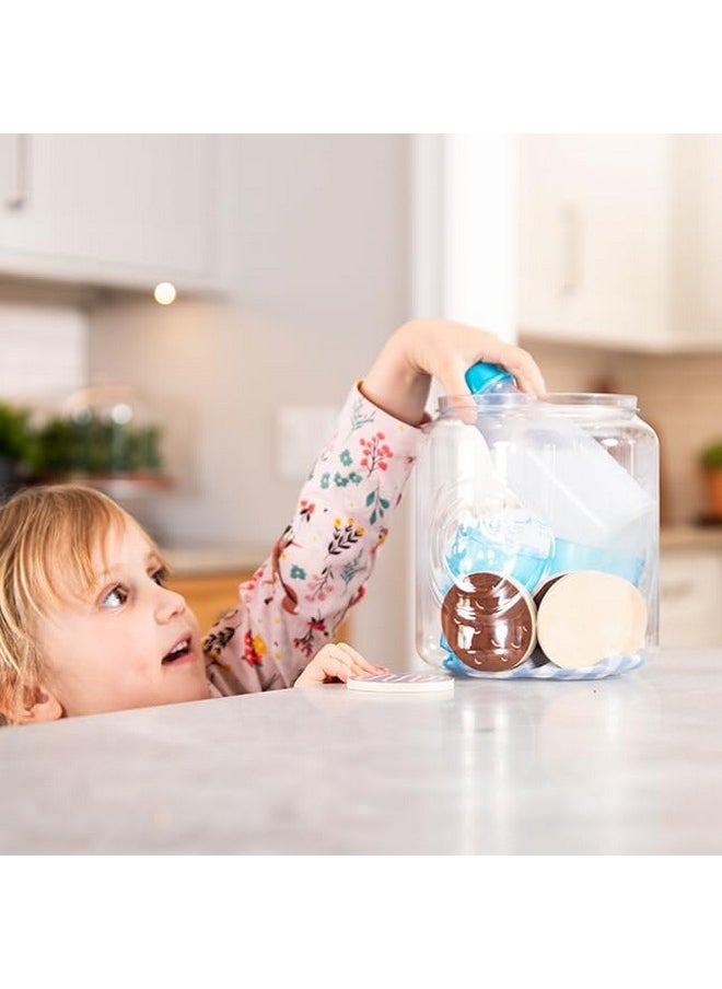 Fat Brain Toys - Fat Brain Toys Pretendables Milk and Cookies Set - Pretendables Milk and Cookies Set - New Imaginative Play for Ages 3 to 7 - Image 1
