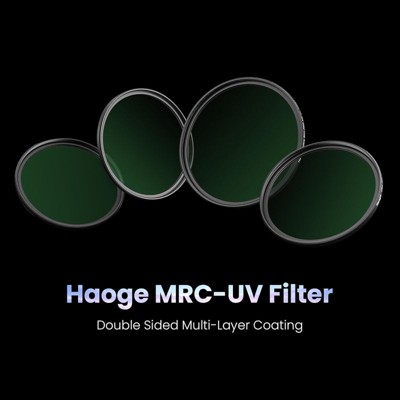 Haoge 62mm Ultra Slim MC UV Protection Multicoated Ultraviolet Lens Filter for Pentax K-30 K-50 K-5 II K-500 K-r K-x with 18-135mm f3.5-5.6 Lens - Image 5