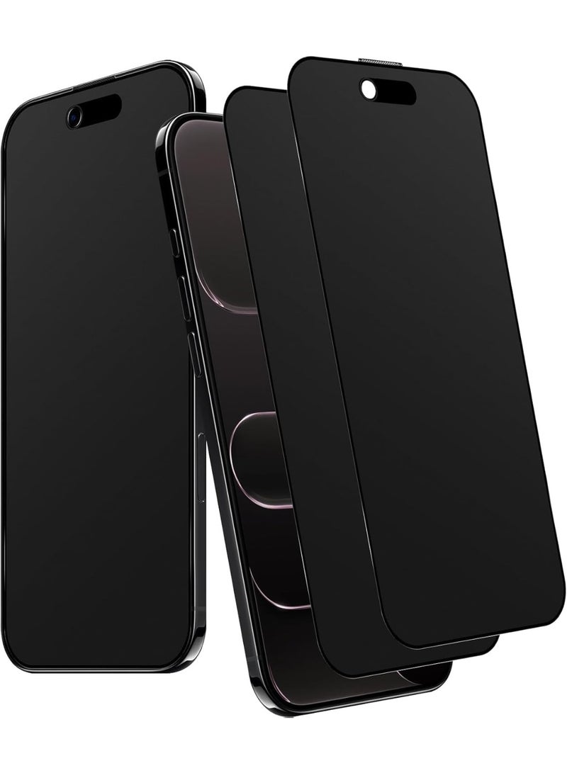 iPhone 17 Air Matte Privacy Anti-Spy Flexible Screen Protector Film, 2-Pack