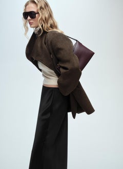 MANGO Midi Satin Skirt  - Image 4