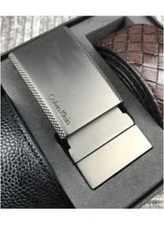 CALVIN KLEIN JEANS PLUS Calvin Klein men's belt in black and brown  - Image 3