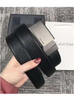CALVIN KLEIN JEANS PLUS Calvin Klein men's belt in black and brown  - Image 5