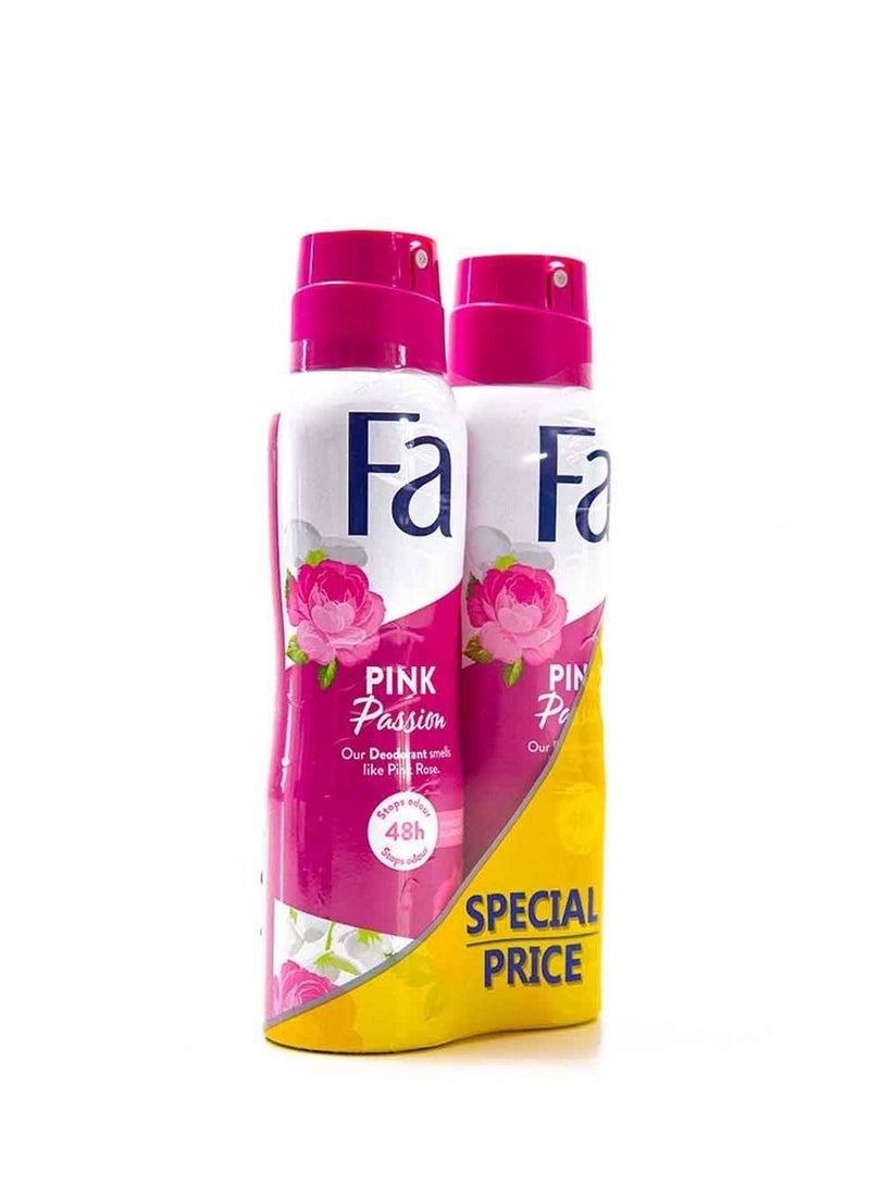 Pink Passion Floral Spray Deodorant Women