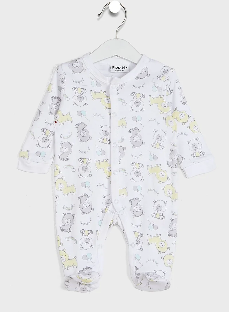 Ripples New Born Babysuit Set