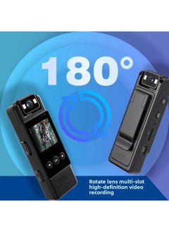 Generic Pocket-worn Camera Chest Fixed Sports Camera Riding Law Enforcement Recorder Wifi Audio Recorder-Body Color:4k Wifi Version With Screen + 16g High-speed Memory Card, Free Cycling Stand  - Image 3