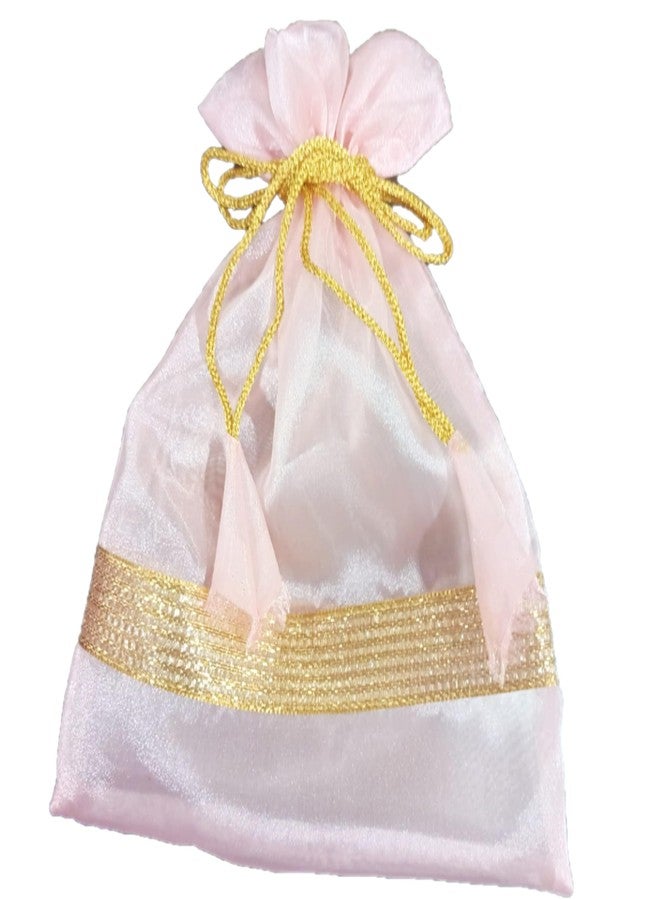 Manvicare 11" by 8" - 1 Potli Bags - Capacity 500 Grams Dry Fruits - Image 1