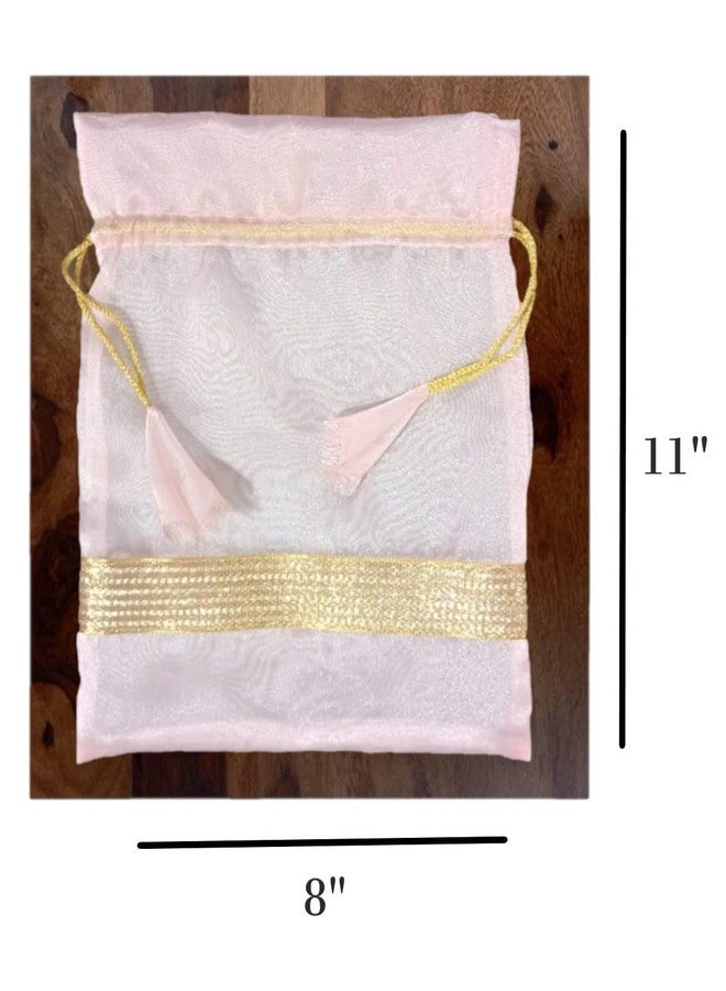 Manvicare 11" by 8" - 1 Potli Bags - Capacity 500 Grams Dry Fruits - Image 2