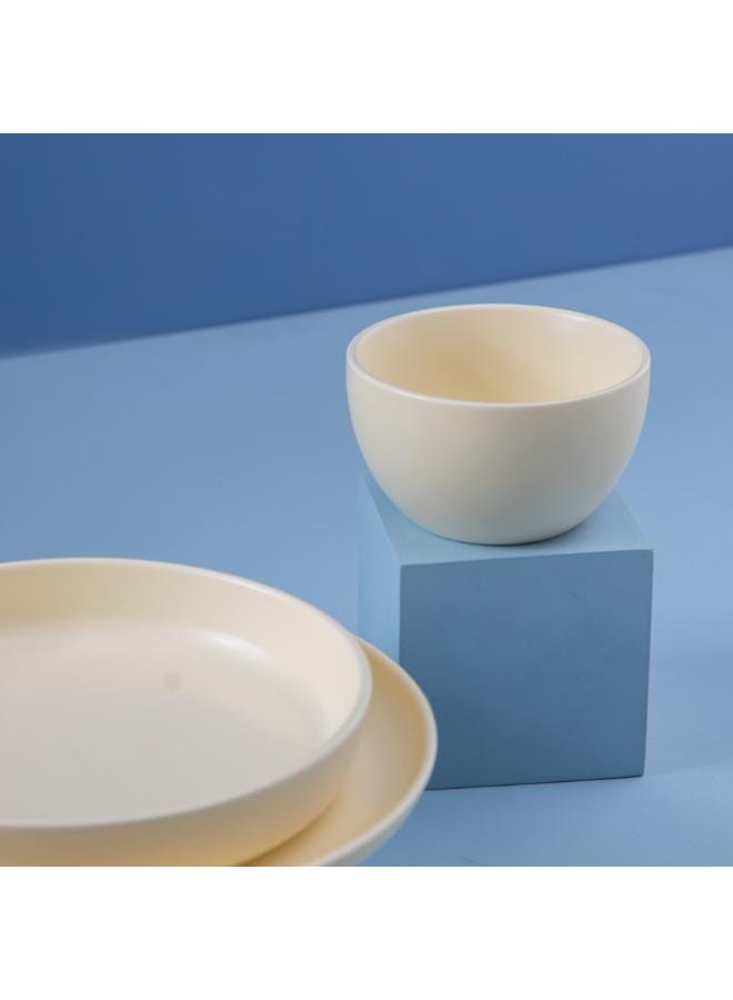 HomePro Set of 24 Vanilla Elegance Dinner Set-Beige - Image 2