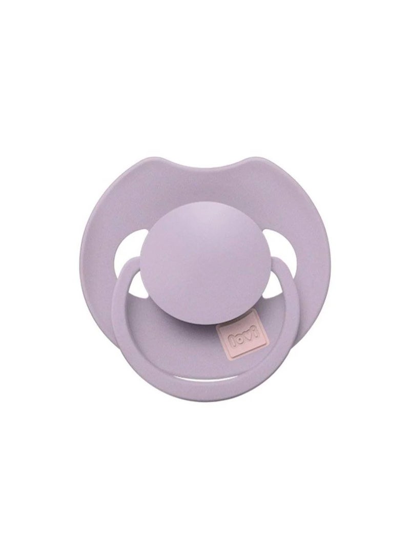 LOVI Prime Silicone Dynamic Soother 0-6m Violet x1 - Image 1