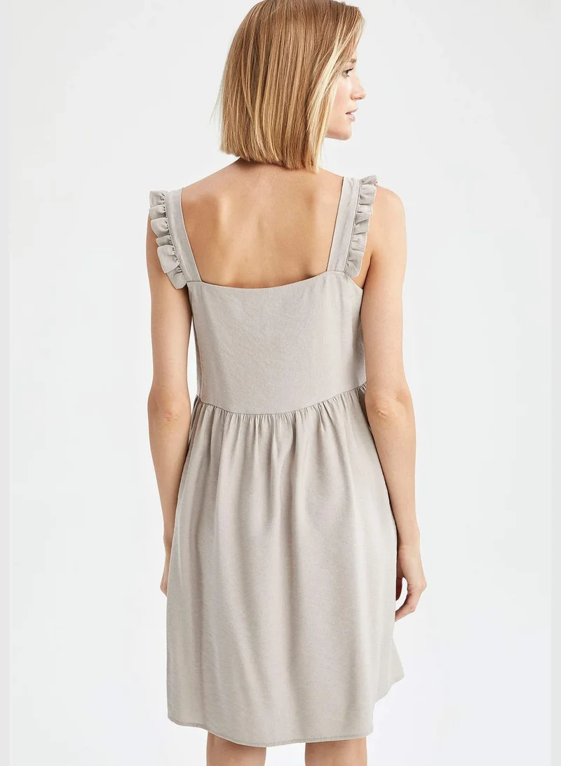 DeFacto Ruffled Strap Dress