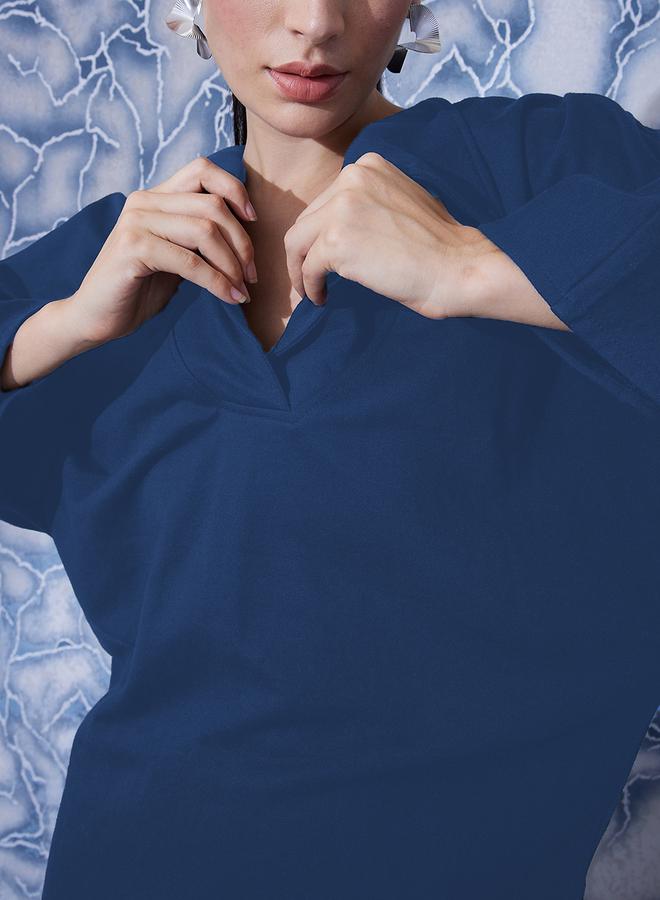 Athena Solid Relaxed Fit Top and Fleece Trousers Co-Ords - Image 5