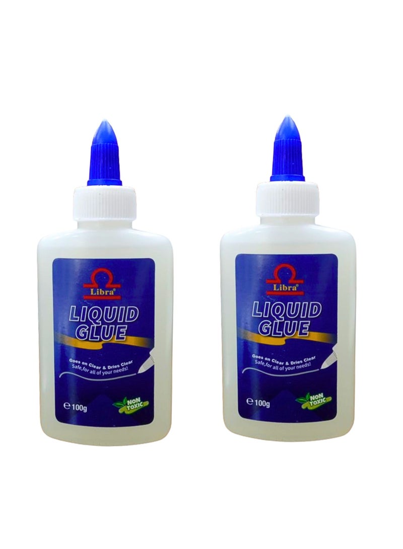 Libra غراء سائل شفاف عبوة من قطعتين - Image 2