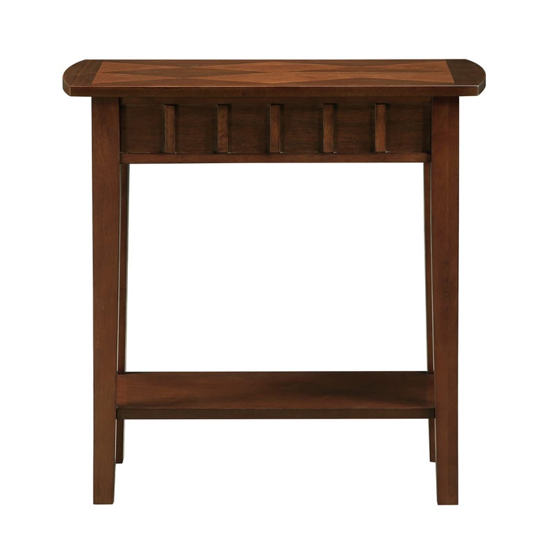 Convenience Concepts Dennis End Table with Shelf, Espresso - Image 5