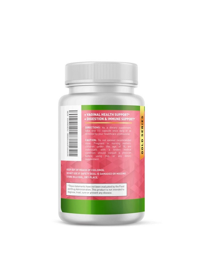 Built by Nature Probiotic for Women 60 Billion CFU - 20 Strains + Prebiotics - Vaginal & Digestive Support - Delayed Release Capsules, Shelf Stable - 3 Month Supply - 90 Capsules - Image 3