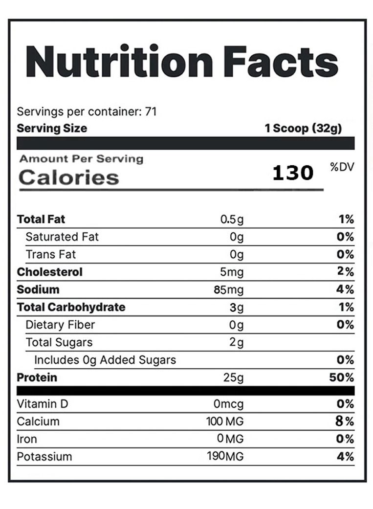 REDCON1 Isotope 100% Whey Isolate Protein - Chocolate - (71 Servings) - Image 2