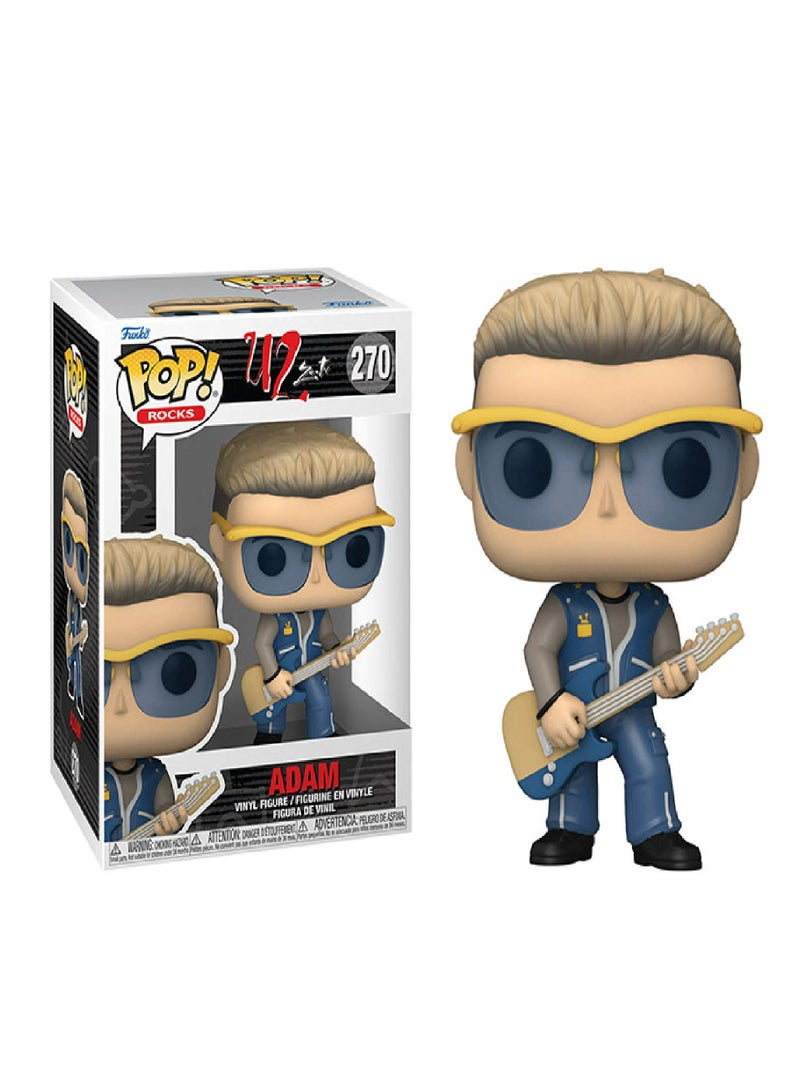 Funko Funko Pop Rocks U2  Adam 3.75 Inch Vinyl Figure