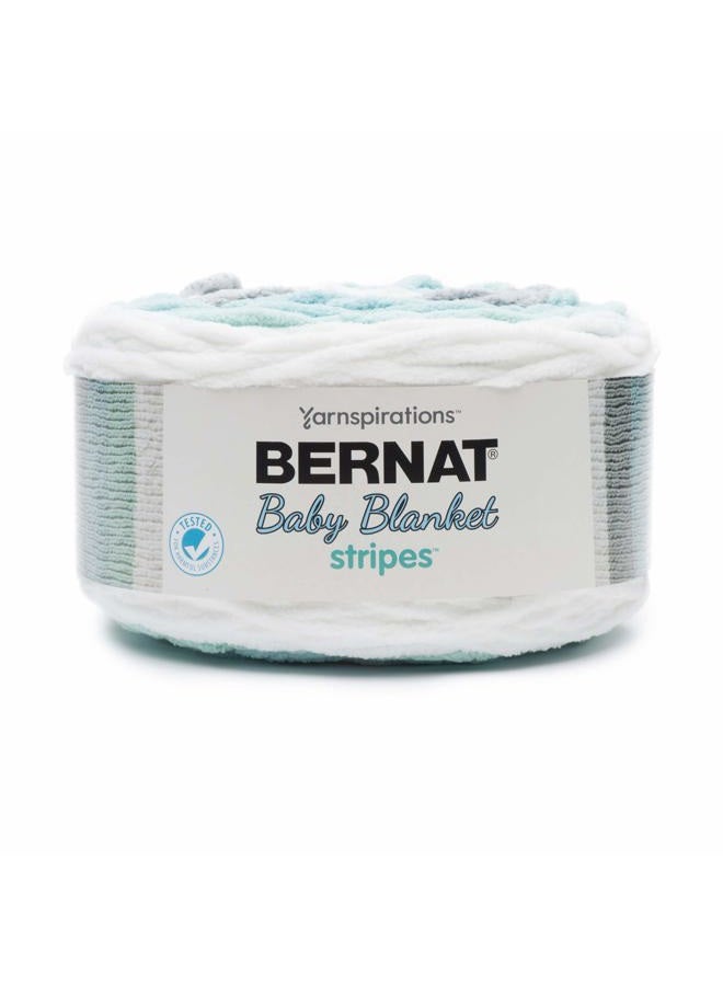 Bernat Baby Blanket Stripes -300g- Seaglass - Image 1